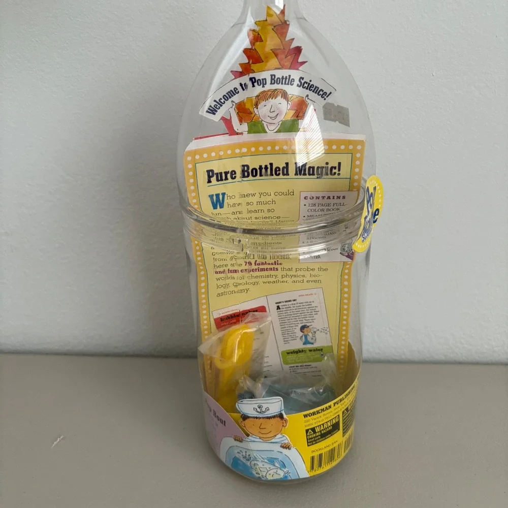 Pop Bottle Science Kit 79 Fun Experiments Book‎ Included Educational Toy